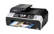Brother - MFC-5890CN - Imprimante jet d'encre couleur et Réseau - 35 ppm (Noir/Blanc) - 28 ppm (Couleur)