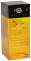 Stash Premium Lemon Ginger Herbal Tea Caffeine Free - 30 Teabags