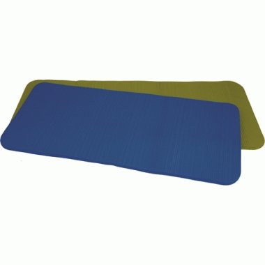EcoWise Deluxe Pilates / Fitness Mat Ocean Blue - Latex Free (Environmentally Friendly)