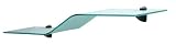 Wallscapes GLWAVEOPKIT Allure 8 by 40 by 5/16-Inch Opaque Glass Wave Shelf