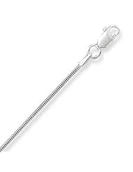 Sterling Silver 24 Inch 030 Snake Chain Necklace - 1.2mm Wide