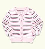 Petit Bebe Pure Cotton Long Sleeve Matinee Cardigan