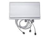 TerraWave M6025045MO13602 - Antenna - indoor - 2.5 dBi (for 2400 MHz - 2500 MHz), 4.5 dBi (for 5100 MHz - 5850 MHz) - omni-directional - white