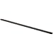 Merit Extension Mandrel for Bore Polishers, 1/4" Diameter x 8" Length, 1/4"-20 Thread