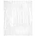 72" x 84" Super Weight Vinyl Mildew Resistant Shower Curtain Liner- Super Clear