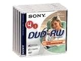 Produkt-Bild: Sony - DVD-RW (rewritable) f&uuml;r DVD-Camcorder, 30 Minuten 4+1 Aktionspack