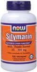 Now Foods Silymarin 300mg, 100 Capsules