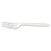 enviroware GH1001 Full Size Heavyweight Biodegradable Fork (Case of 1000)