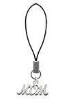 Silver Mom Cell Phone Charm [Jewelry]