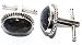 Cuff Link Pair Men Sterling Silver Labradorite Gemstone (cflng122)