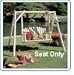 Rustic Natural Cedar Furniture Company® Cedar Log 4' American Garden Swing