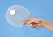Set of 24 - Clear, Unbreakable Table Tennis Paddles