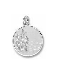 Rembrandt Charms Mountain Scene Charm