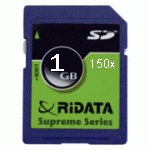 Ridata 1GB ULTRA High-Speed 150X Secure Digital (SD) Card