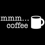 Bella Ladies / Juniors / Girly Long-Sleeve T-Shirt : mmm... Coffee - Funny Coffee Lover