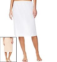 2 Pack Knee Length Waist Slips