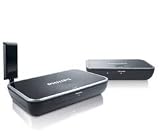 Philips SLV 4200 Wireless TV-Link (5,8 GHz, Fernbedienungsextender - Zwei Quellen) schwarz