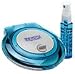 Radial CD DVD Disc Cleaner with cleaning fluid
