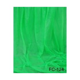 Inspironstudio Photo Studio 10'x20' Fantasy Cloth Backdrop Background Solid Green SD002