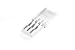 00-80 NF High Speed Steel Ground Thread 3 Piece Tap Set, Includes: Taper, Plug, Bottom