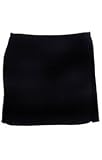 Classic Solid Plus Size Cover Up Mini Skirt - Women's Swimwear Plus Size Swimsuit