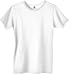 Hanes 5680 Women's Relaxed Fit Jersey ComfortSoft Crewneck T-Shirt L White