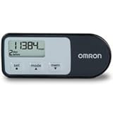 The Amazing Omron HJ-321 Tri-Axis Pedometer with Calories Burned-Retail Packaged