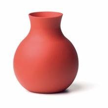 Menu Rubber Vase Large Miami Red(Orange)