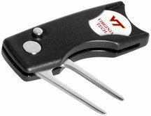 Virginia Tech Hokies Spring Action Divot Tool With Golf Ball Marker Of 2)