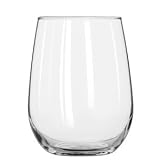 WINE WHITE STEMLESS 17Z, CS 1/DZ, 08-1374 LIBBEY GLASS, INC. GLASSWARE