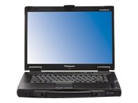 Panasonic Toughbook CF-52 33,3 cm (13,1 Zoll) Notebook (Intel Core i5-540UM, 2,6GHz, 2GB RAM, 250GB HDD, Radeon HD 5650, DVD, Win 7 Pro)
