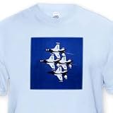 Thunderbird - Light Blue Infant Lap-Shoulder Tee (6M)