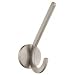 Bath Robe Hook - elegant craftsmanship in solid brass (Brushed Chrome) (6