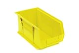 Akro Bins Stacking Bin 11x18x10 Yellow. Package of 6