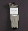 Calvin Klein 3 Pack Microfiber Dress Socks
