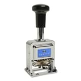 Sparco Products Products - Numbering Machine, 7 Wheels, 1" Impression, Chro ....