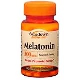 Sundown Naturals Sundown Naturals Melatonin, 120 Tablets 300 mcg(Pack of 3)