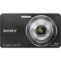 Sony DSC-W350 14.1MP Digital Camera with 4x Wide Angle Zoom with Optical Steady Shot Image Stabilization and 2.7 inch LCD (Black)