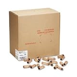 Pre-Formed Coin Wrappers, Quarter, $10.00 Capacity, Orange, 1000/Box MMF2160600D16