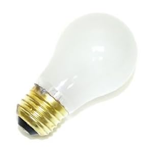 Satco S3811 40A15 40-Watts A15 Medium Base, Frosted Incandescent Light Bulb 130V by Satco