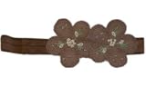 Baby Flower Headband for Infant, Baby, Toddler. Linen Flower. Lulu.