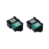 HP 2 Black 2 Color Ink for 74xl 75xl hp74 hp75 hp74xl hp75xl Photosmart C4580