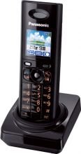 Panasonic KX-TGA820EB Additional Handset For KX-TGA8220E - Black