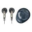 Coby CVE20 Stereo Earphone. COBY DIG STEREO NECKBAND IN-EAR HEADPHONES HEADST. Black