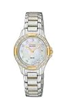Citizen Silhouette Eco-Drive Mother-of-Pearl Dial Women's Watch #EW213450D