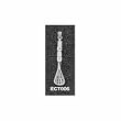 Eastern Connecticut State Warriors "ECSU Lacrosse Stick" Pendant - Sterling Silver Jewelry