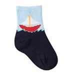 Country Kids Sailboat Bootie - Blue 2 Pack