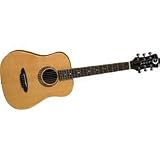 Luna Muse Safari 3/4 Travel Guitar w/ Gig Bag - Natural