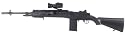 TSD Sports M100 Sniper Spring Airsoft Rifle Combo airsoft gun