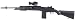 Sporting Goods : M14 Sniper Spring Airsoft Rifle Combo airsoft gun